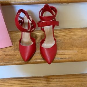 Brand new red heels